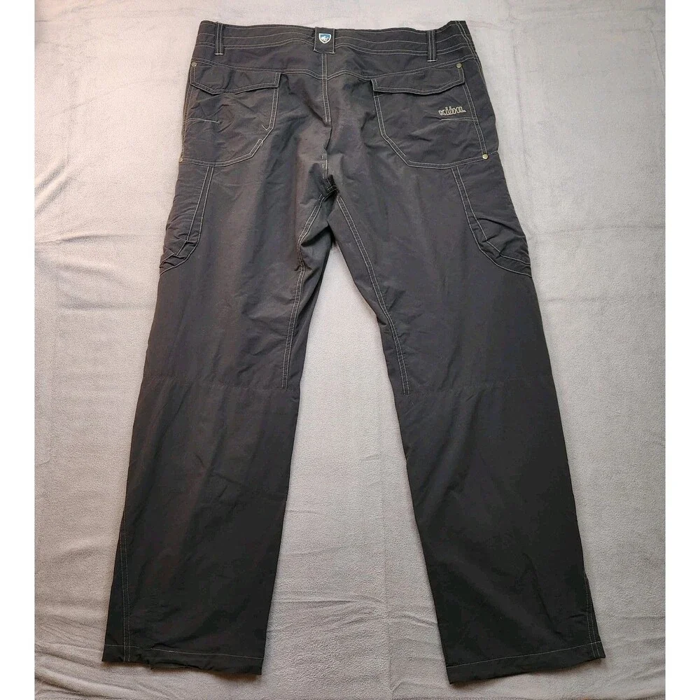 Kuhl Pants Men's 38x30 Dark Gray Cargo‎ Performance Hiking Outdoors Utility